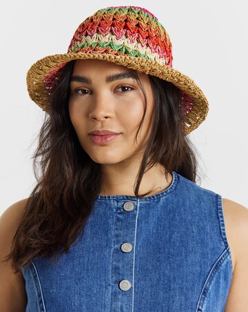 Multi Crochet Bucket Hat