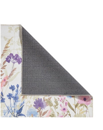 Catherine Lansfield Country Floral Washable Rug