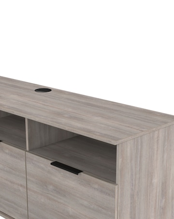 Hayden Ready Assembled Left Hand Media Unit