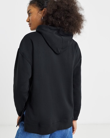 Black Oversized Hoodie