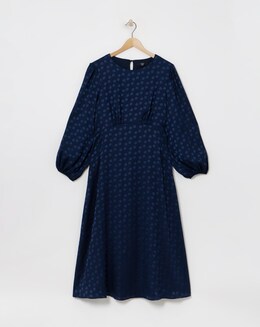 Joanna Hope Jacquard Spot Maxi Dress