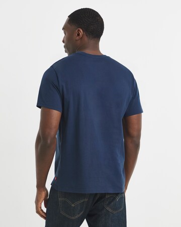 Levi's Short Sleeve Chest Graphic T-Shirt - Navy