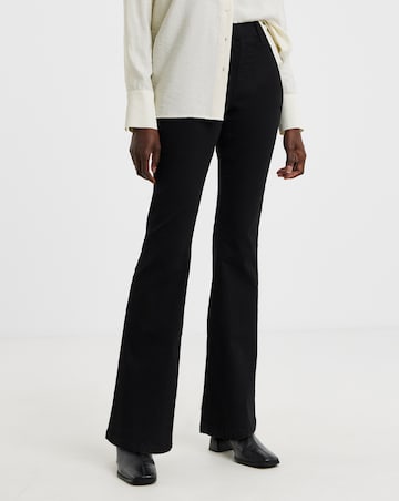 Black Stretch Bootcut Jeggings