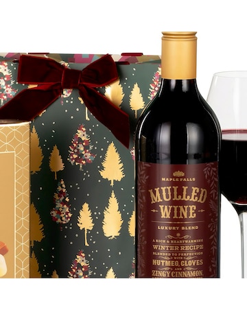 Virginia Hayward - Mulled Wine & Chocolates - Christmas Gift Bag