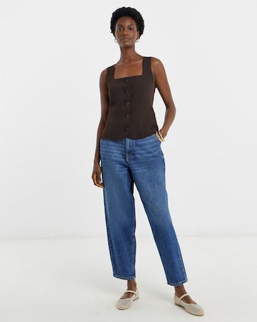 TEXTURED WAISTCOAT