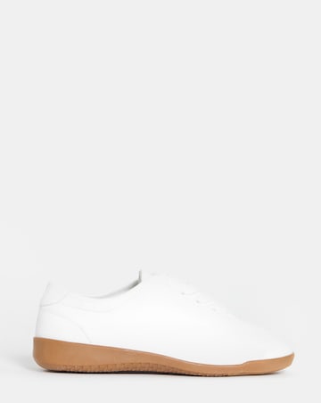 Adeline Tumbled Lace Up Trainer - Wide Fit (E)