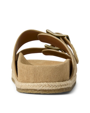 Polo Ralph Lauren Turbach Suede Sandal - Beige
