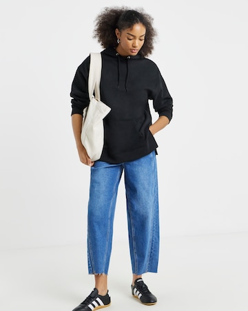 Black Oversized Hoodie