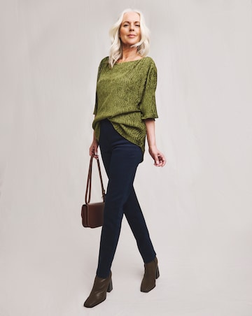 Julipa Crinkle Velour Longline Top