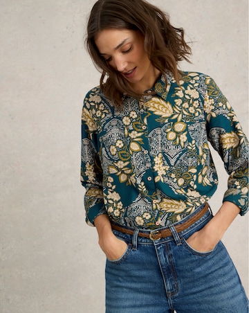 White Stuff Sophie Organic Cotton Shirt