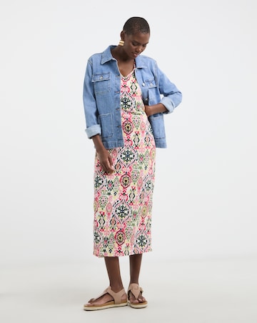 Great Value Soft Touch Midi T-Shirt Dress