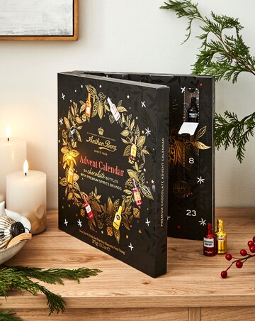 Anthon Berg Liqueur Filled Dark Chocolates Advent Calendar