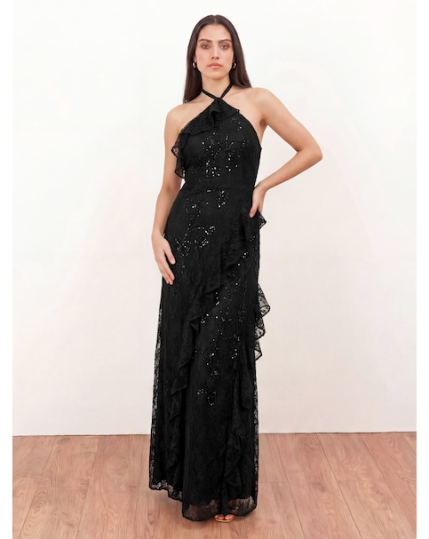 Maya Deluxe Embellished  Dress