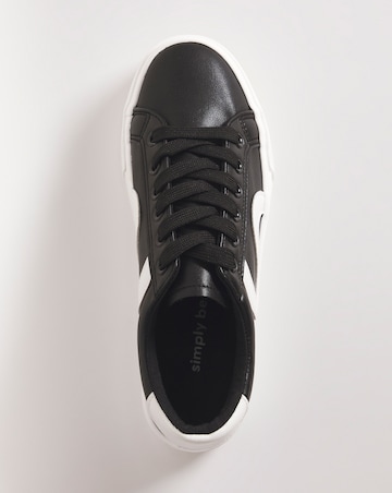 Sahara S Side Panel Trainers - Wide Fit (E)