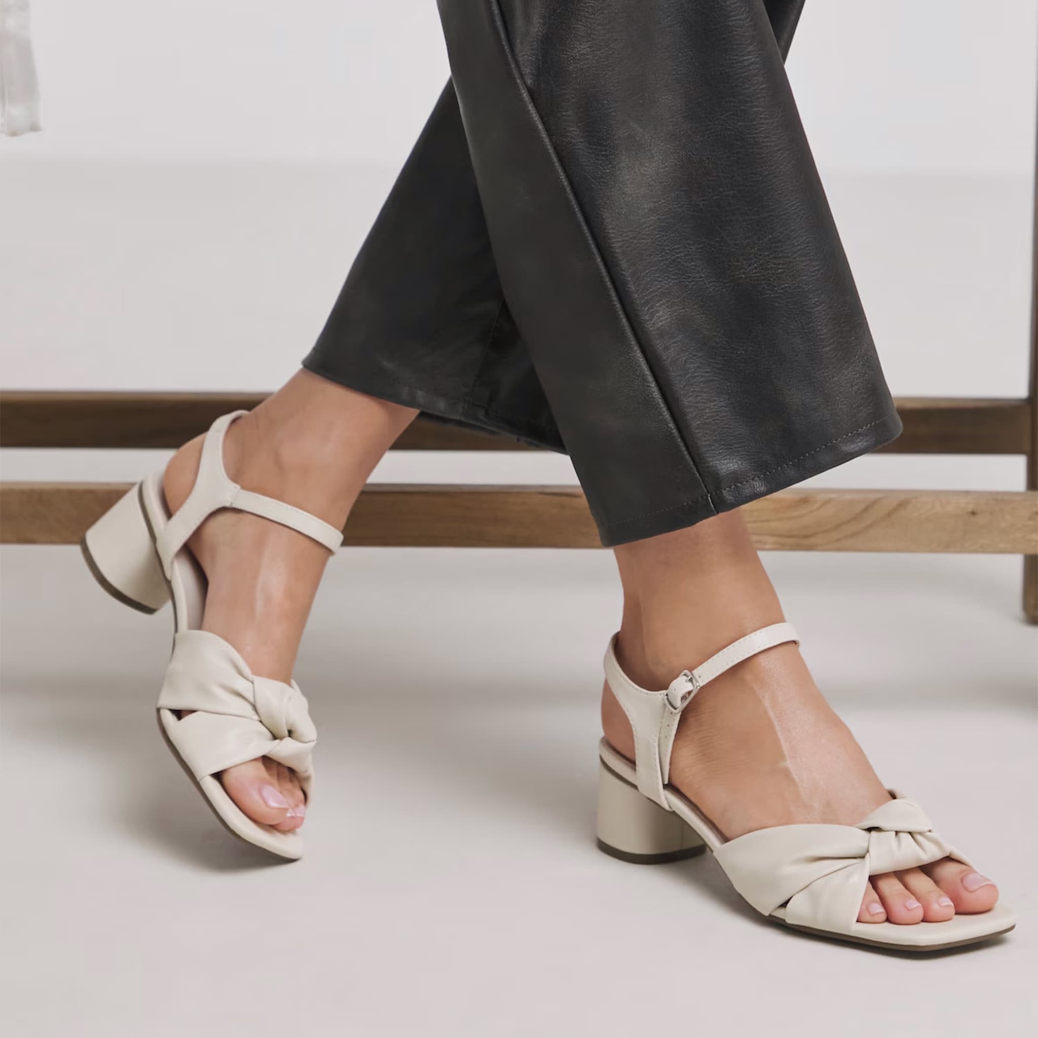 Beige sandals