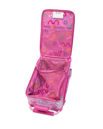 IT Luggage Curiosity Kids Underseat Suitcase - Pink Mermaid