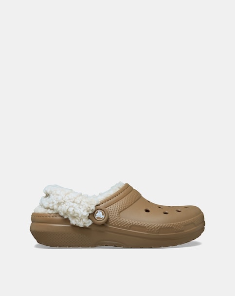 Crocs Fleece Lined Classic Clog - Standard Fit (D)