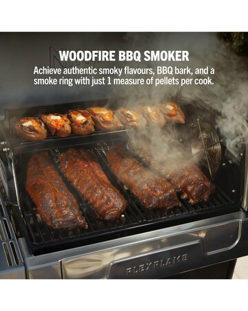 Ninja FlexFlame Outdoor Cooking System Barbecue PG301UK Black/ Silver