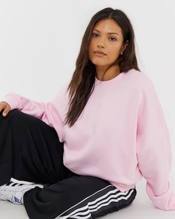 adidas Small Logo Fleece Sweatshirt