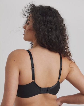 Pretty Secrets (2 Pack) Full Cup Wired Cotton Bras (B-G) White/Black