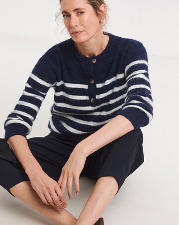 Breton Stripe Henley Jumper