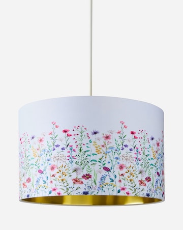 Julipa Avery Wildflower 35cm Shade with Gold Lining