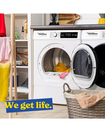 Russell Hobbs RH9HPTD111W, 9kg, Heat Pump Tumble Dryer - White