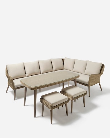 Sorrento Rattan Corner Sofa Set