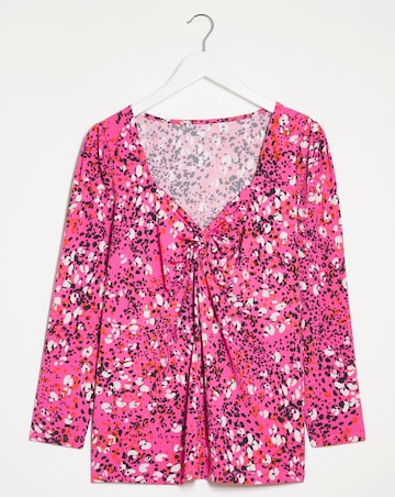 Luxe Jersey Ruched Bust Top