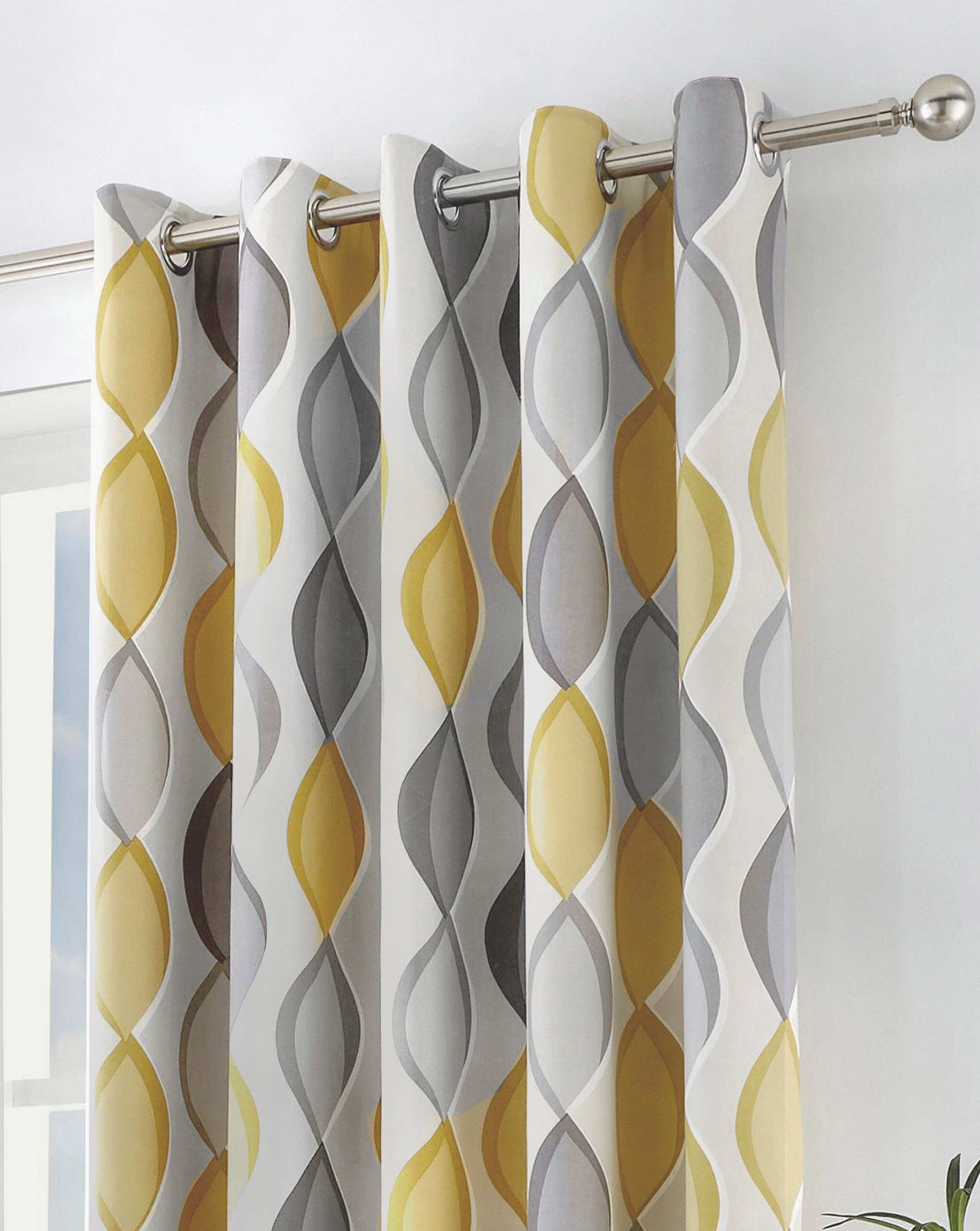 Fusion Lennox Eyelet Curtains