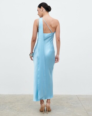 Pretty Lavish Sheree One Shoulder Scarf Midaxi Dress