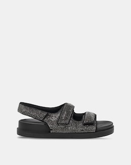 Only Minnie Glitter Sandals With Adjustable Straps Standard Fit