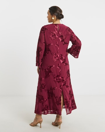 Joanna Hope Textured Floral Dress