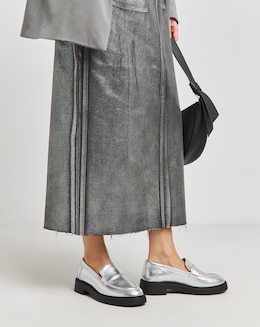 Vienna Simple Chunky Loafers - Wide Fit (E)