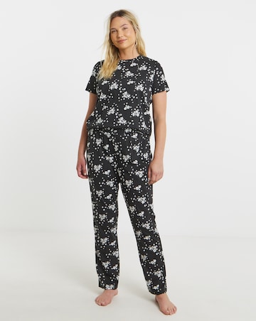 Simply Be Value Pyjama Set Floral Print