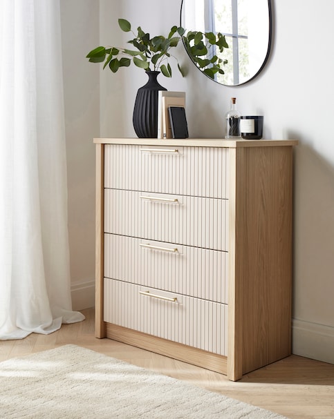 Peyton Ready Assembled 4 Drawer Chest