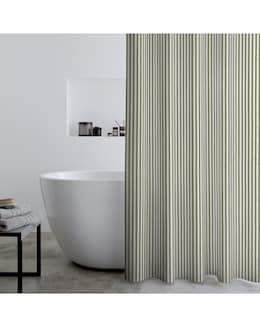 Catherine Lansfield Timeless Stripe Shower Curtain