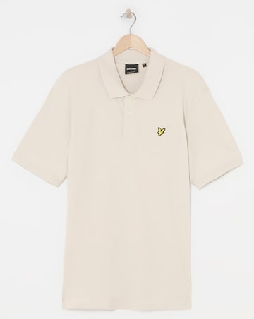 Lyle & Scott Classic Short Sleeve Polo - Sand