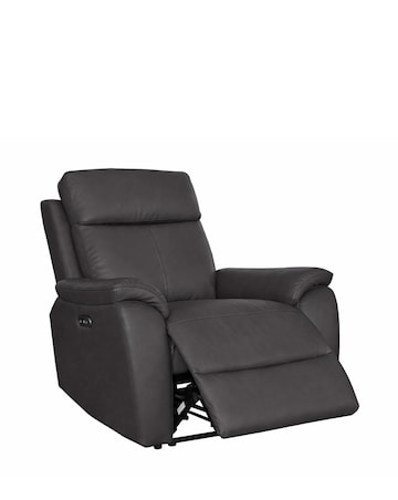 Aspire Kingsmere Leather Power Recliner Armchair