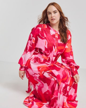Joanna Hope Tie Waist Shirt Dress