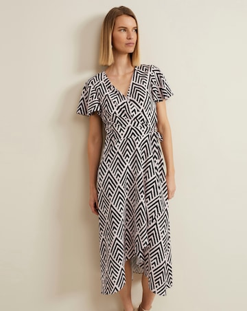 Phase Eight Julissa Print Wrap Dress