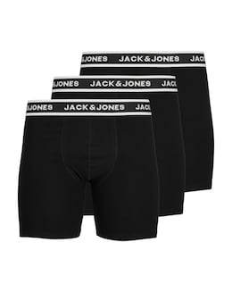 Jack &amp; Jones Boxers 3 Pack - Black