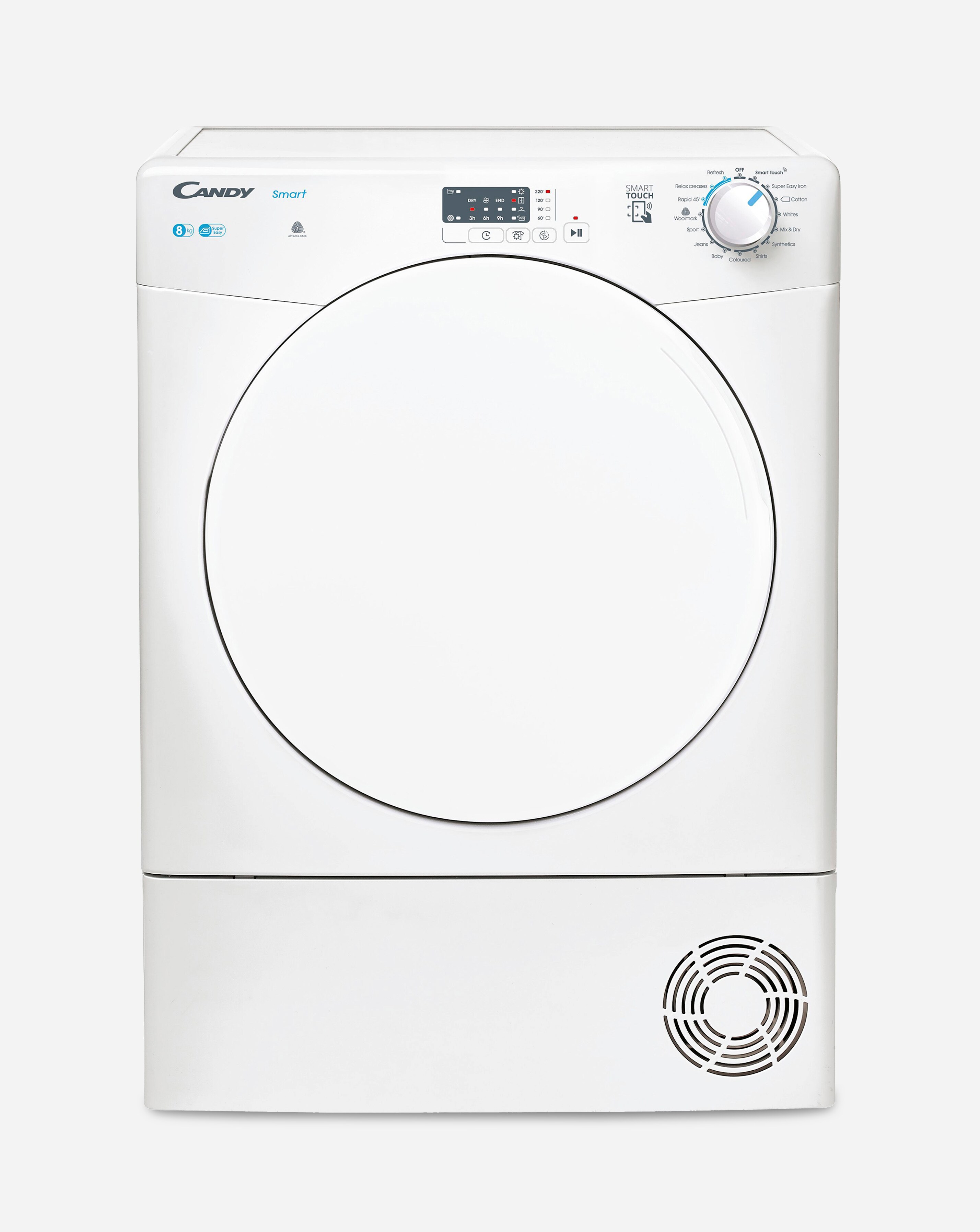 Candy CSEC8LF-80 8Kg Condenser Tumble Dryer, White