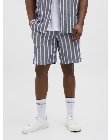 Jack & Jones Coba Stripe Short - Blue