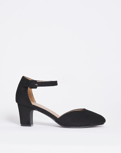 Rosemary Heeled Shoes With Ankle Strap - Extra Wide Fit (EEE)