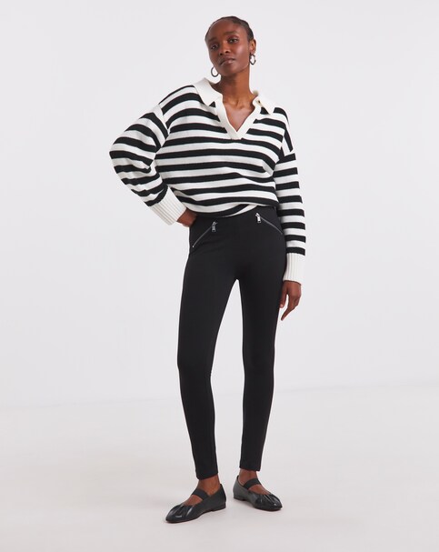 High Waist Super Stretch Ponte Tregging