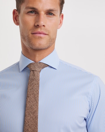 BOSS Regular Fit Stripe Formal Shirt
