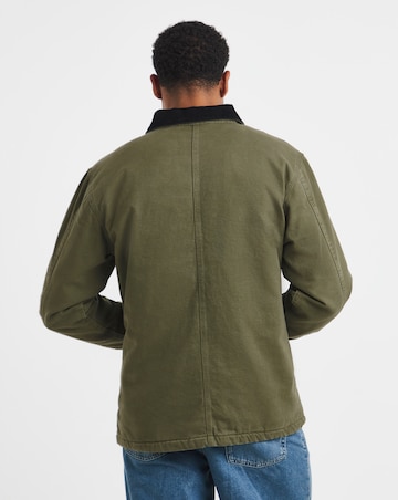 Dickies Chore Lined Canvas Jacket - Military Green