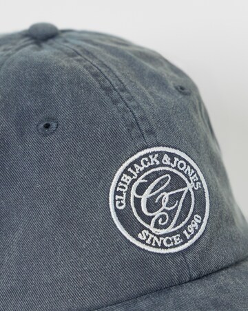 Jack & Jones Soft Base Club Logo Cap - Navy