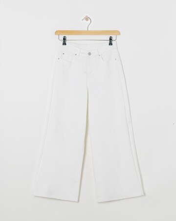 Whitev 24/7 Crop Wide Leg Jeans